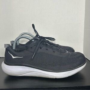 Hoka One One Hupana Flow Women's Black Running Shoes 1106693 BDSD Size 8.5D